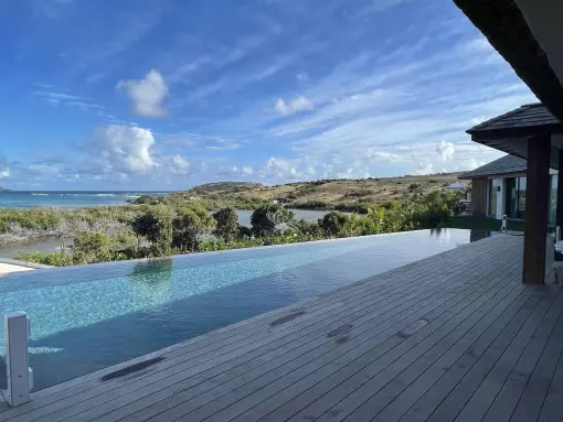 3 murs d'eau pour 3 villas à Saint Barth 3